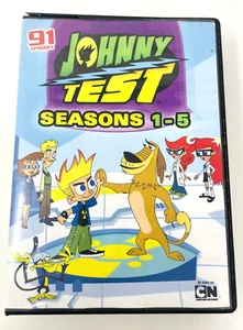 Johhny Test Seasons 1-5 91 Episode 9 Disc DVD Set - Picture 1 of 7