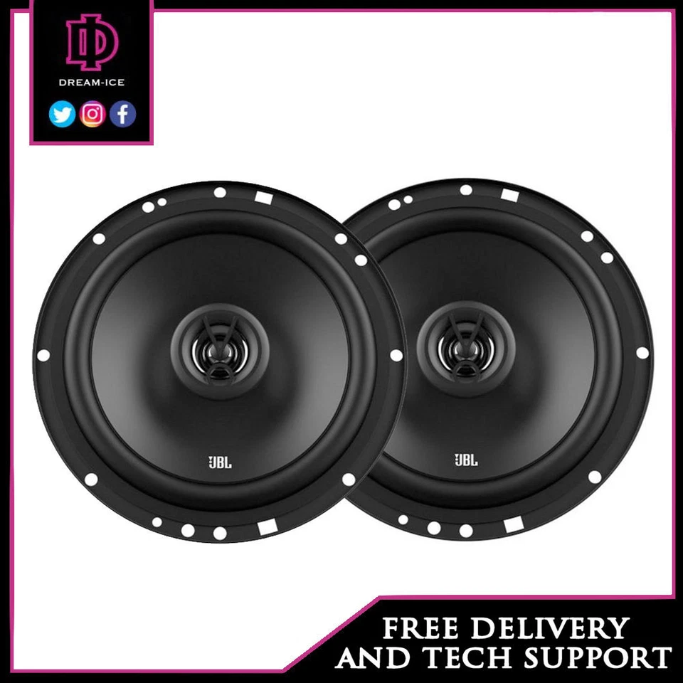 JBL STAGE 1 61F - 6.5" 165mm 2-WAY 200W MAX COAXIAL CAR DOOR SHELF SPEAKERS - Image 1 of 1