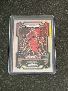 OG Anunoby Silver Prizm Panini Prizm Monopoly Basketball 2023-24 Toronto Raptors - Picture 1 of 3
