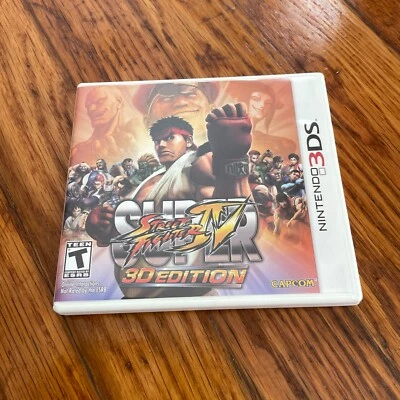 Super Street Fighter IV -- 3D Edition (Nintendo 3DS, 2011) Complete in Box CIB - Image 1 of 4