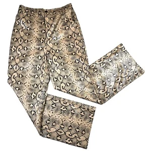 Nakedvice Melbourne The Paloma Pant Faux Snake Skin BNWT Women's Large AU 12/14 - Picture 1 of 13