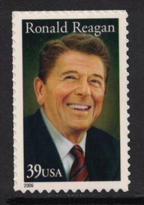 Scott 4078 - Ronald Reagan, Presidente de los Estados Unidos - Estampilla sin montar o nunca montada (S/A) 39c 2006 - Como nuevo sin usar - Imagen 1 de 1