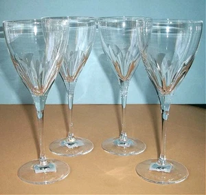 Wedgwood Vera Wang Cabochon Crystal 4 PC. Iced Beverage 12oz Germany New in Box - Picture 1 of 2