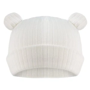 Newborn Baby Hat Bear Infant Cute Baby Beanie Toddler Boys Girls Knitted Hats... - Picture 1 of 6