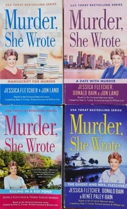 Posten 4 Mord, den sie schrieb Cozy Mystery PB Bücher Jessica Fletcher - Bild 1 von 1