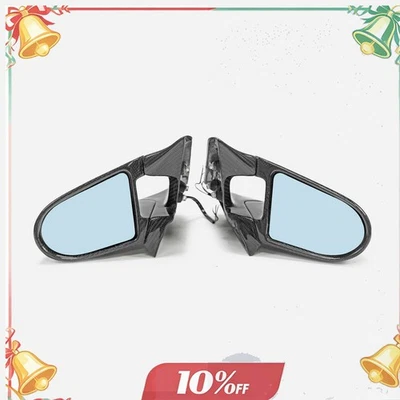 For Toyota Supra MK3 JZA70 RHD Carbon Fiber Aero Mirror Rearview 2PCS Foto 1 de 4