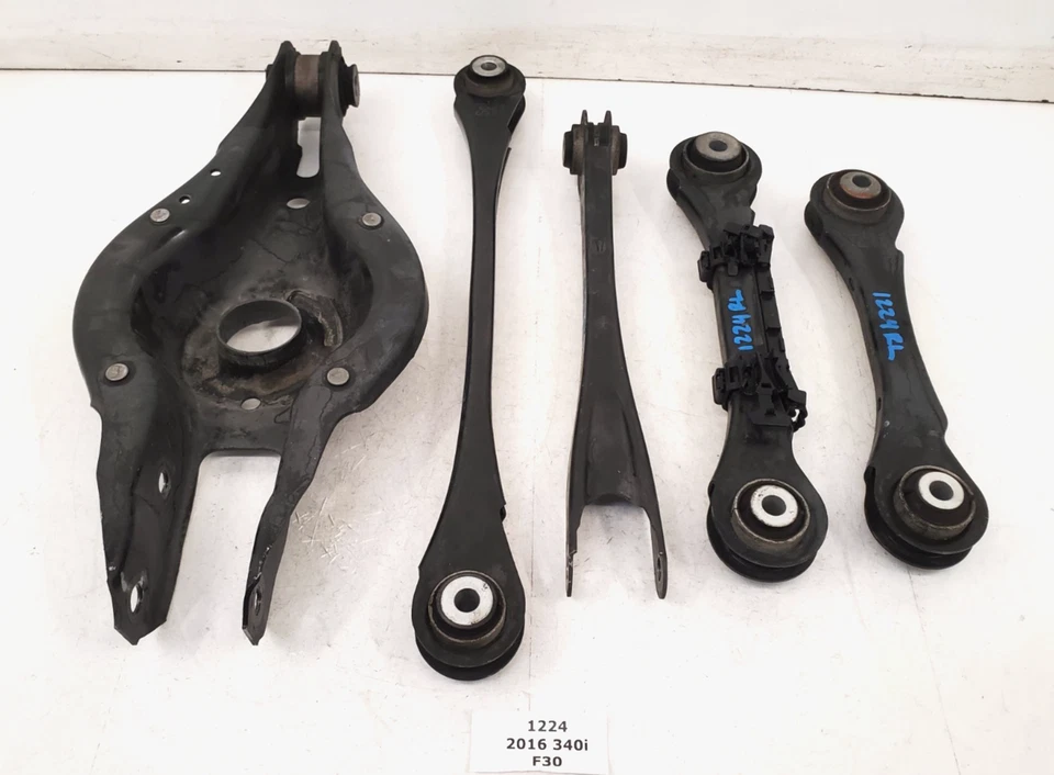 ✅ OEM BMW F30 F32 F36 Rear Suspension Left Lower Upper Control Arm Wishbone SET - Image 1 of 4