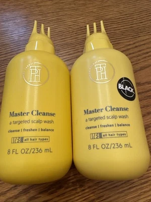 Lot Of 2 TPH Master Cleanse Targeted Scalp Wash 8oz by Taraji  Freshen Balance - Image 1 of 4