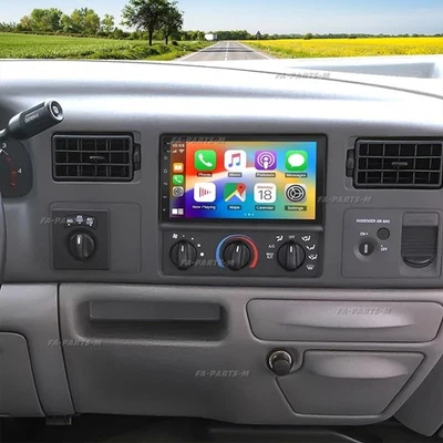 For 1999-2004 Ford F-250 F-350 Super Duty Carplay Car Radio Android 14 Gps - Image 1 of 4