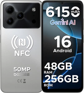 DOOGEE Note 56 plus Smartphone Android 16, 48GB+256GB/TF 2TB Cellulari, 50MP+8MP - Foto 1 di 12