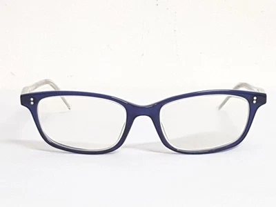 Auténticas gafas Morgenthal Frederics New York UMA 450 azul con monturas transparentes ojo de gato  Foto 1 de 4