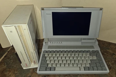 Portátil Toshiba T1000SE PA8003U con manuales sin fuente de alimentación como está piezas o reparación Foto 1 de 4