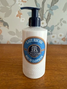 L’Occitane Shea Butter Rich Body Lotion 250ml Pump Brand New - Picture 1 of 2