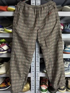Supreme Tan Glen Plaid Track Pants Size S - Bild 1 von 5