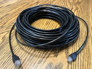 100' Ft Cat 5e UV Outdoor Direct Burial ethernet Cable. - Afbeelding 1 van 2