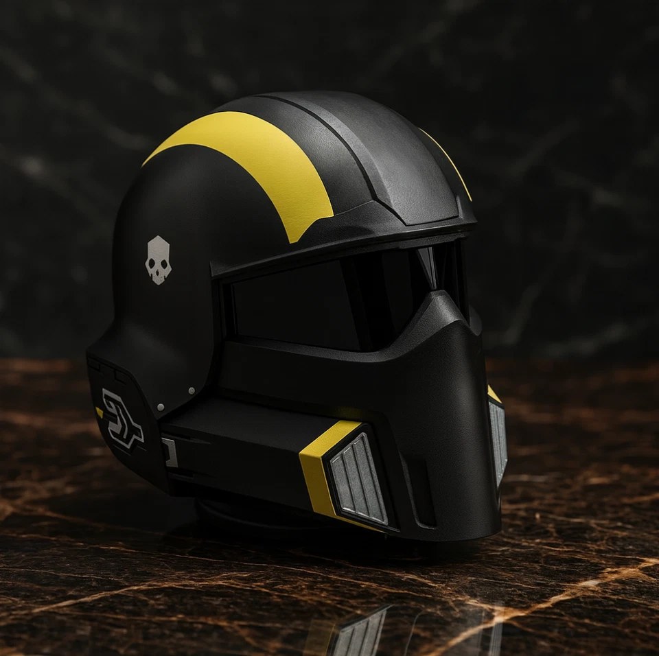 Helldivers B-01 Tactical Helmet Replica - Cosplay Prop - Image 1 of 4
