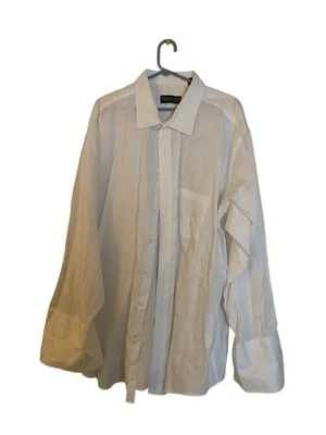 Donald J. Trump Signature White Dress Shirt Long Sleeve Men’s Button Down - Image 1 of 3