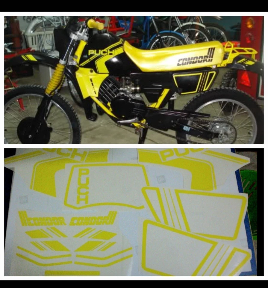 Kit Vinilos Adhesivos Puch Condor 3 - Imagen 1 de 1