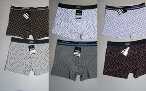 Boxer Uomo Stampato X2 Nuovo Biancheria Intima Taglia M Cotone IN - Imagen 1 de 4