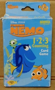 Disney Finding Nemo 1 2 3 Counting Card Game - Picture 1 of 4
