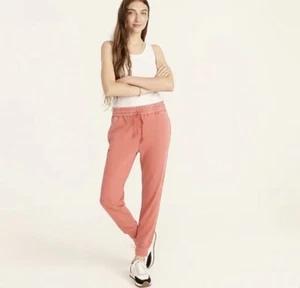 NWT J. Crew Women's Magic Rinse™ Jogger Pant - Burnished Barn - Size X Large - Picture 1 of 4