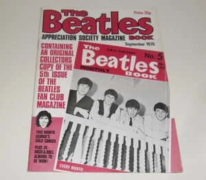 THE BEATLES APPRECIATION SOCIETY MAGAZINE BOOK - SEPTEMBER 1976 - NUMBER 5 - Imagen 1 de 1