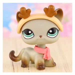 Tienda de mascotas gato siamés de pelo corto #391 niñas lindo regalo juguete colección LPS mascotas niños - Imagen 1 de 2