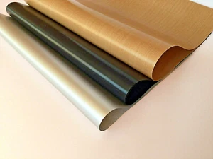 Dauerbackfolie braun silber schwarz Antihaft Schutzfolie Dauerbackpapier aus EU  - Bild 1 von 14