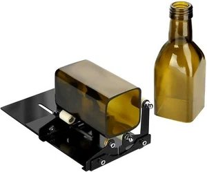 Glass Bottle Cutter Square & Round Bottle Cutting Machine Wine & Beer Bottles - Picture 1 of 6