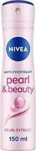 NIVEA Pearl & Beauty Anti-Perspirant Deodorant Spray 150ml, pack of 1 - Picture 1 of 6