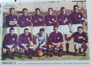 Serie Inserto da collezione Fiorentina FC Italia squadra di calcio italiana dal 1962 - Foto 1 di 2