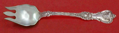 King Edward by Whiting Sterling Silver Cake Ice Cream Spork Custom Made 5 3/4" Cover