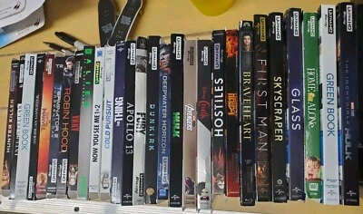 4K Movie SLIP COVER ONLY LOT #2-You Choose! NO MOVIES, JUST CARDBOARD SLIPCOVERS - Image 1 of 4