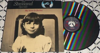BARBRA STREISAND My Name Is Barbra 1986 CBS Fox 3518-80 TV Music Laserdisc LD EX Foto 1 de 4