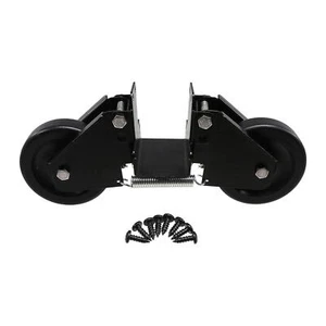 Heavy Duty Double Roller Gate Wheel for Vinyl Fence Gates Up to 2" Wide - Picture 1 of 6