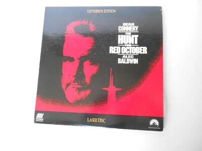 "The Hunt For Red October" Letterbox Edition  2-Laserdiscs LD Sean Connery VGC - Image 1 of 4