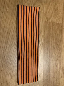 Stirnband gestreift orange marine - Bild 1 von 1