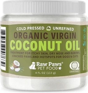 Organic Coconut Oil Balm For Dogs And Cats Dry Skin Itch Relief And Coat Care - Picture 1 of 6
