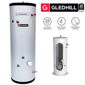 Gledhill ES 90 L Cilindro acqua calda indiretto non ventilato acciaio inox - Foto 1 di 5