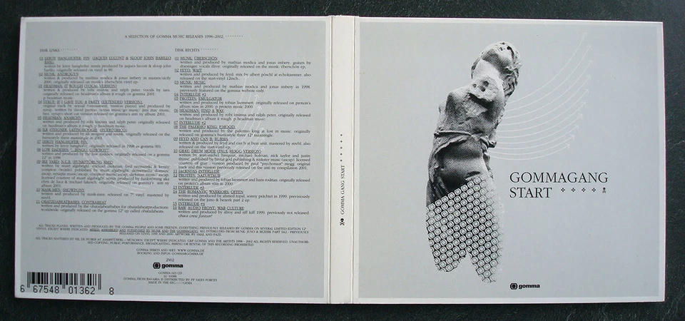 Various – Gommagang Start (2002) 2 CDs, Digipak, Munich Electro - Bild 1 von 1