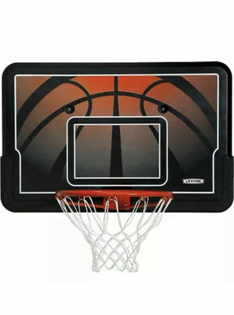 Lifetime 90703 44 inch Impact Backboard and Rim Basketball Combo