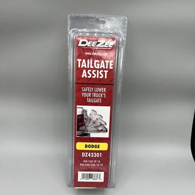 Asistencia de puerta trasera de camioneta Deezee DZ43301 negra del lado del conductor para Ram 1500/2500/3500 Foto 1 de 2