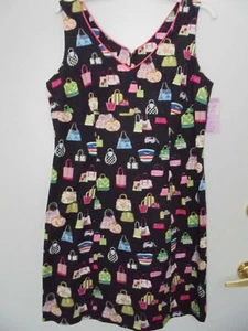 Love-Life Felice Pappas Dress Black Sz L New - Imagen 1 de 4
