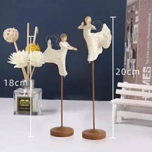 2-teiliges Engel Kombi Krippe Set Born Scene Willow-Tree Figur Fdf Z7 F9m6 - Bild 1 von 12