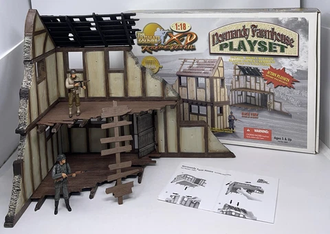 VTG - Ultimate Soldier Xtreme Detail Normandy Farmhouse Action Playset COMPLETE Cover