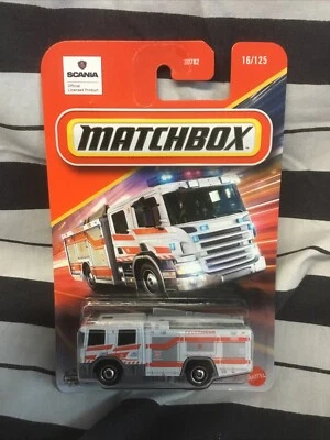 Matchbox Scania P-360  Fire Truck 2025 16/125 - Image 1 of 3