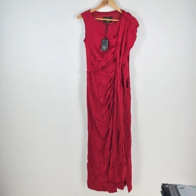 NEW Phase Eight womens maxi formal dress size 10 scarlet red sleeveless 043217 - image 1 of 4