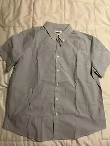Goodfellow Men's Standard Fit Oxford Shirt Nightfall Blue XL Dress Casual - Picture 1 of 3