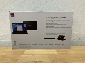 ASUS Vivobook L510MA 15.6" FHD Intel Pentium N5030 128GB SSD 4GB RAM Black - Picture 1 of 8