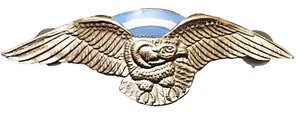 Abzeichen oder Brevet Silber Condor vom Unteroffizier Argentinische Armee Spezialität Gebirgsjäger - Bild 1 von 4